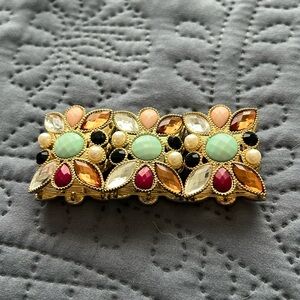 Multi colored stone bangle